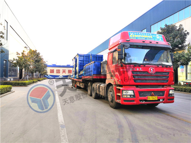 陽春三月 天意機械發(fā)貨忙