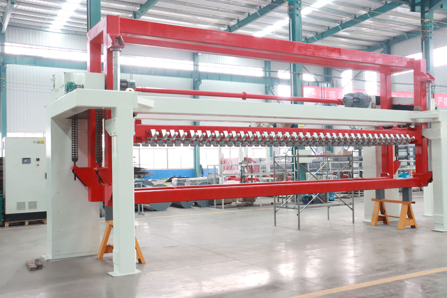 ALC加氣混凝土板材生產(chǎn)線(xiàn)流程